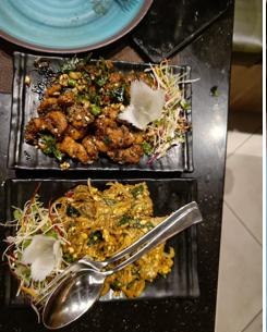 Crispy corn starter