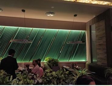 Green wall seating